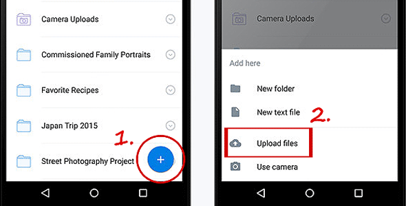 Copiar datos de OnePlus a iPhone con Dropbox