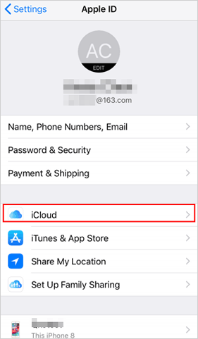 Sync Videos de iPhone a PC a través de iCloud
