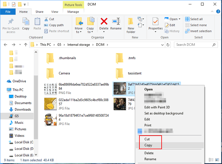 Transferir archivos multimedia de OnePlus a PC a través de USB