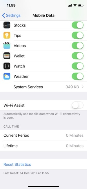 Apague la asistencia Wi-Fi para arreglar la restauración de iCloud Stuck