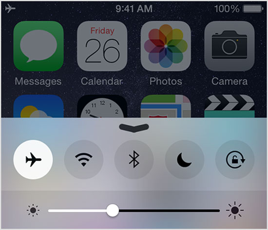 Habilitar Bluetooth para arreglar el fracaso de la transferencia de iPhone a iPhone