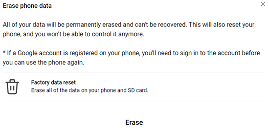 Desbloquee el bloqueo de patrones de Samsung con SmartThings Find