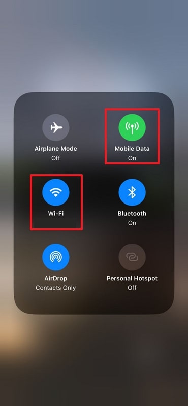 apagar WiFi desde iPhone