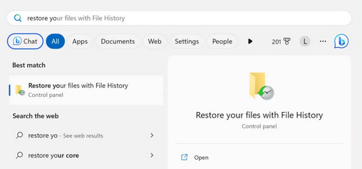 Recuperar archivos perdidos en corte y pegar de forma segura en Windows