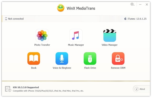 Mejor alternativa de iTunes Winx MediaTrans